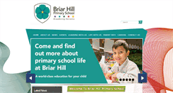 Desktop Screenshot of briarhillprimary.co.uk