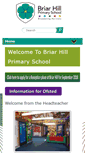 Mobile Screenshot of briarhillprimary.co.uk